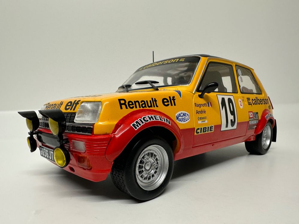 1/43 RALLYE DE MonteCarlo 1978 Renault 5 Alpine Turbo #19 Ragnotti