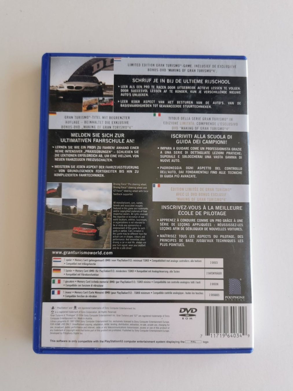Giochi: Ps 2 - Gran Turismo 4 Prologue – Usato da Lenzburg venduto da eyworld 3