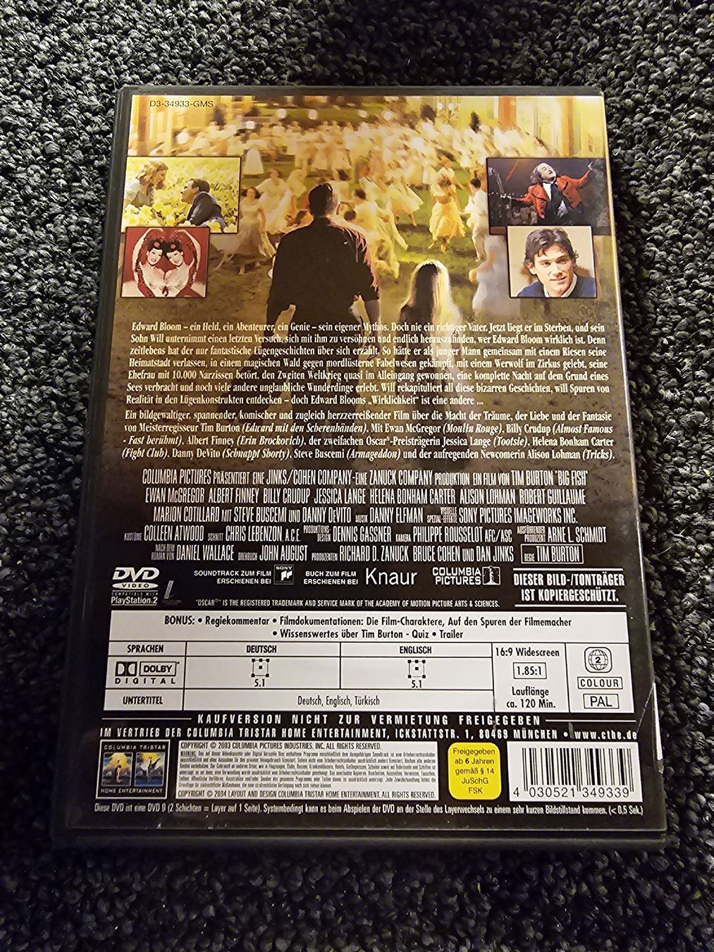 Tutti i DVDs: DVD Big Fish (19546) – Usato da Ruswil venduto da jan_bxl5 1