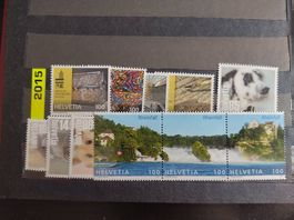 Jahresserie 2015 Post Briefmarken postfrisch