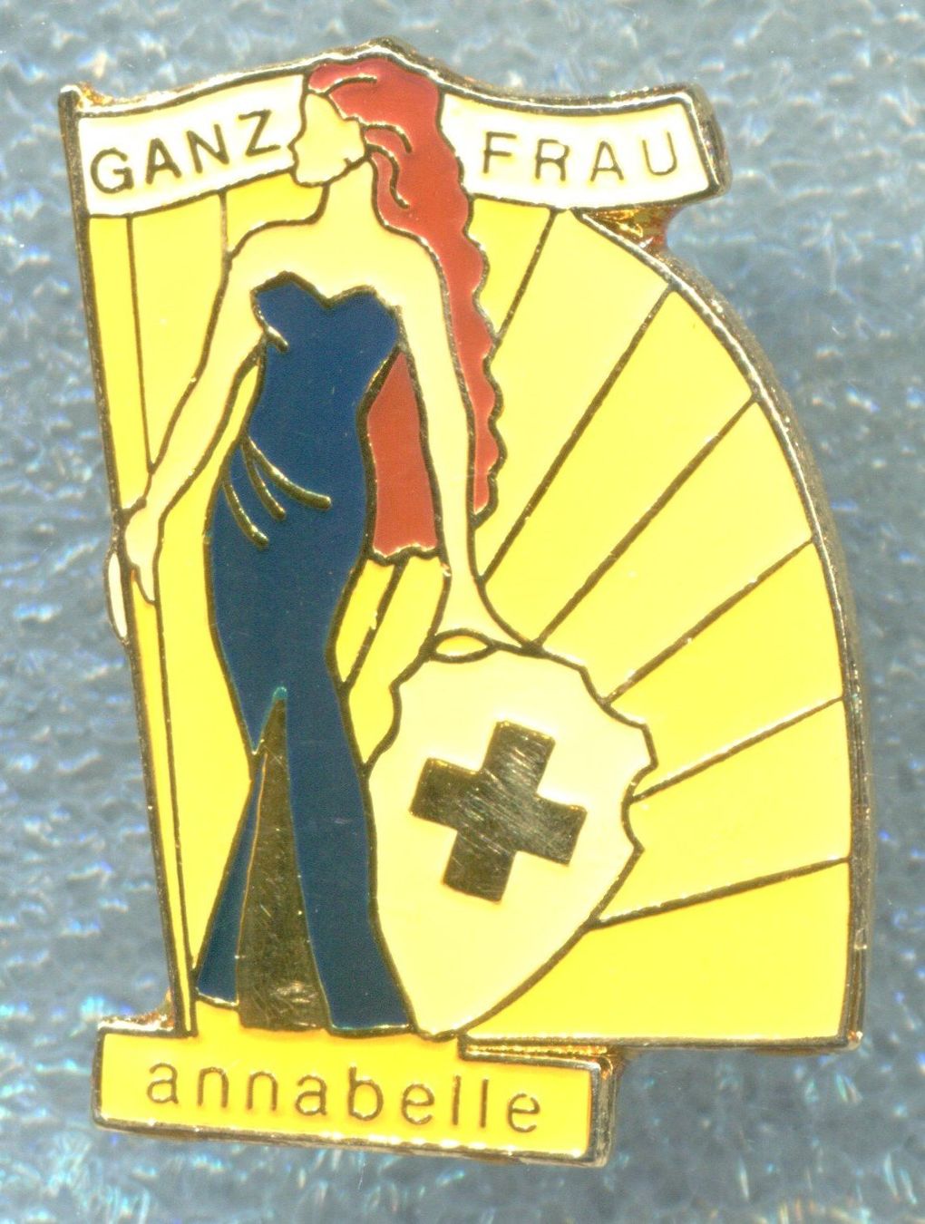 Placchette & Badge: annabelle  GANZ FRAU – Usato da Winterthur venduto da Sammleroase