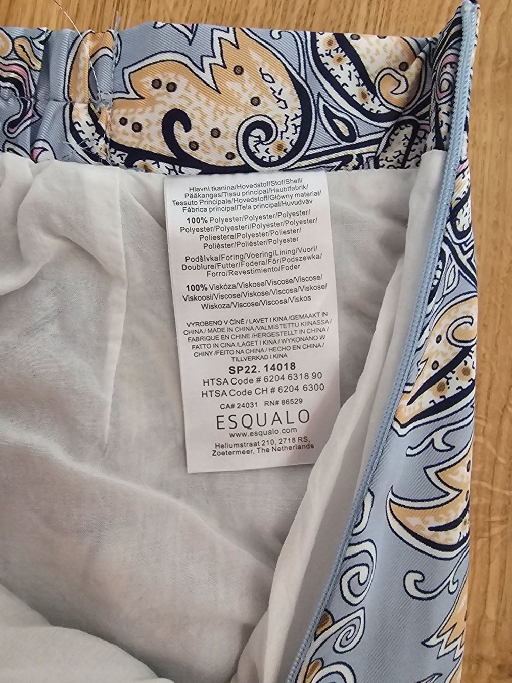 Pantaloni: Einmal getragene Esqualo Hose Gr. 38 – Usato da Steinebrunn venduto da sassi31 2