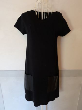 Schwarzes Top aus Stick von ZARA - Grösse M