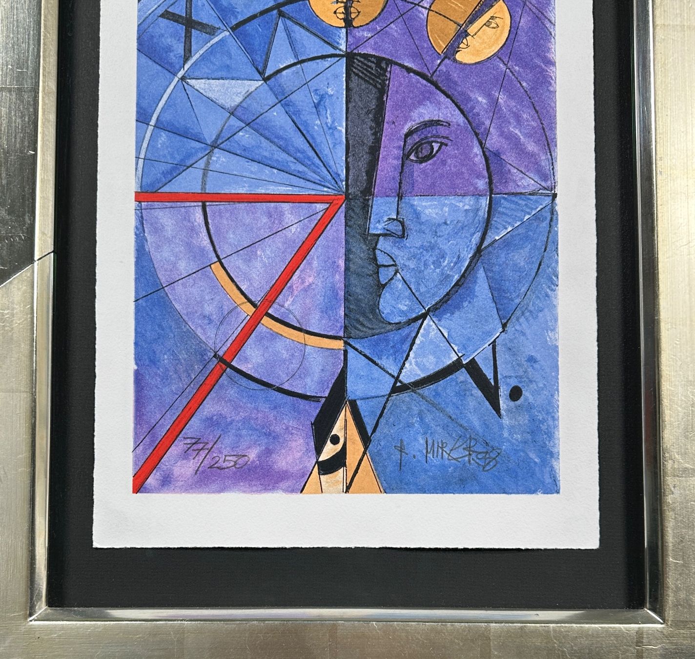 Grafica & Litografie: Rudolf Mirer Lithografie "Zeit" – Usato da Horgen venduto da eli_9xdn 2