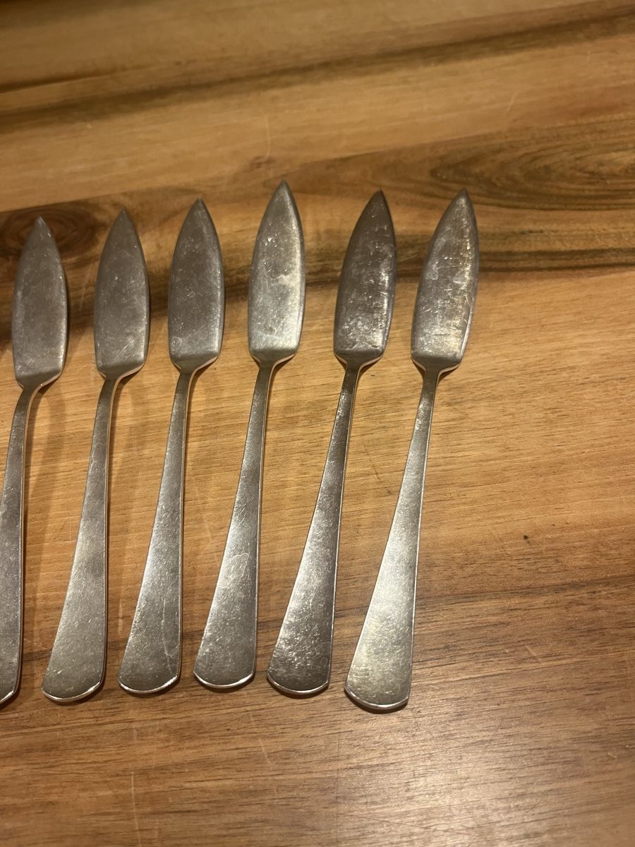 Pott Set di posate: Fischmesser 12er Set Pott Nr. 735-90-30 gebraucht – Usato da Würenlos venduto da KLG_3TBs 1