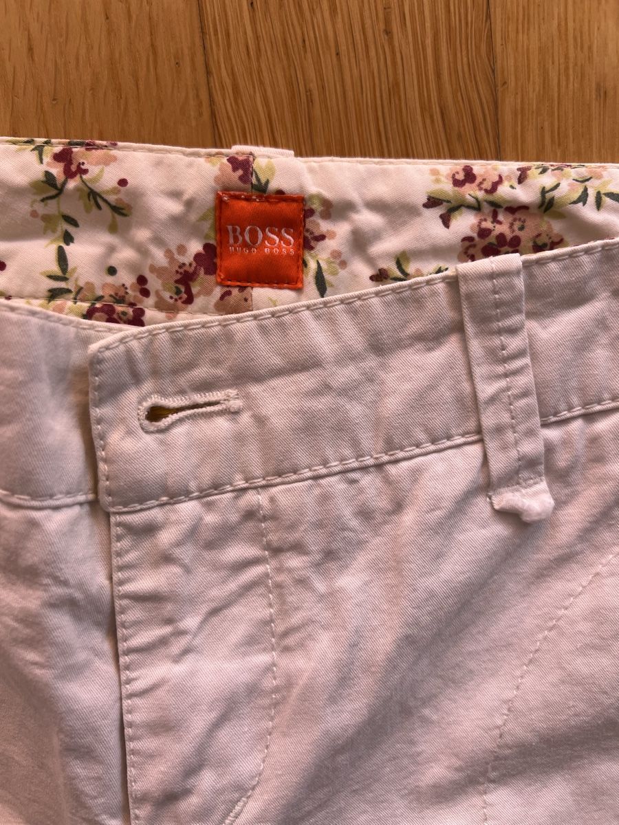 Pantaloni: Damen Hosen BOSS weiss Gr.34 – Nuovo (secondo la descrizione) da Bettlach venduto da Tradenet100 1