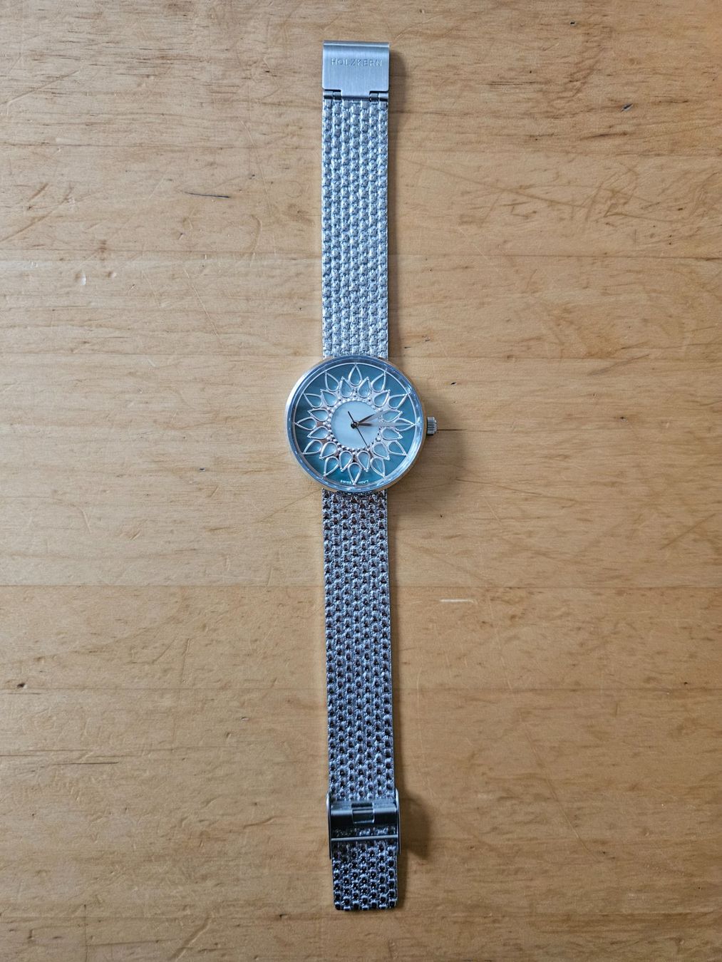 Orologi: Holzkern Uhr "Suncatcher" – Nuovo e nell'imballaggio originale da Grellingen venduto da anpaluma 3