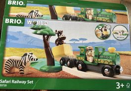 BRIO Safari Railway Set 33720
