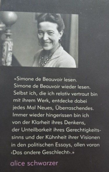 Bücher: Alice Schwarzer Simone de Beauvoir ein Lesebuch – Gebraucht aus Wetzikon ZH von strubeli024 1