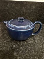 Tiefblaue Teekanne mit Deckel, Langenthal Ocean Blue