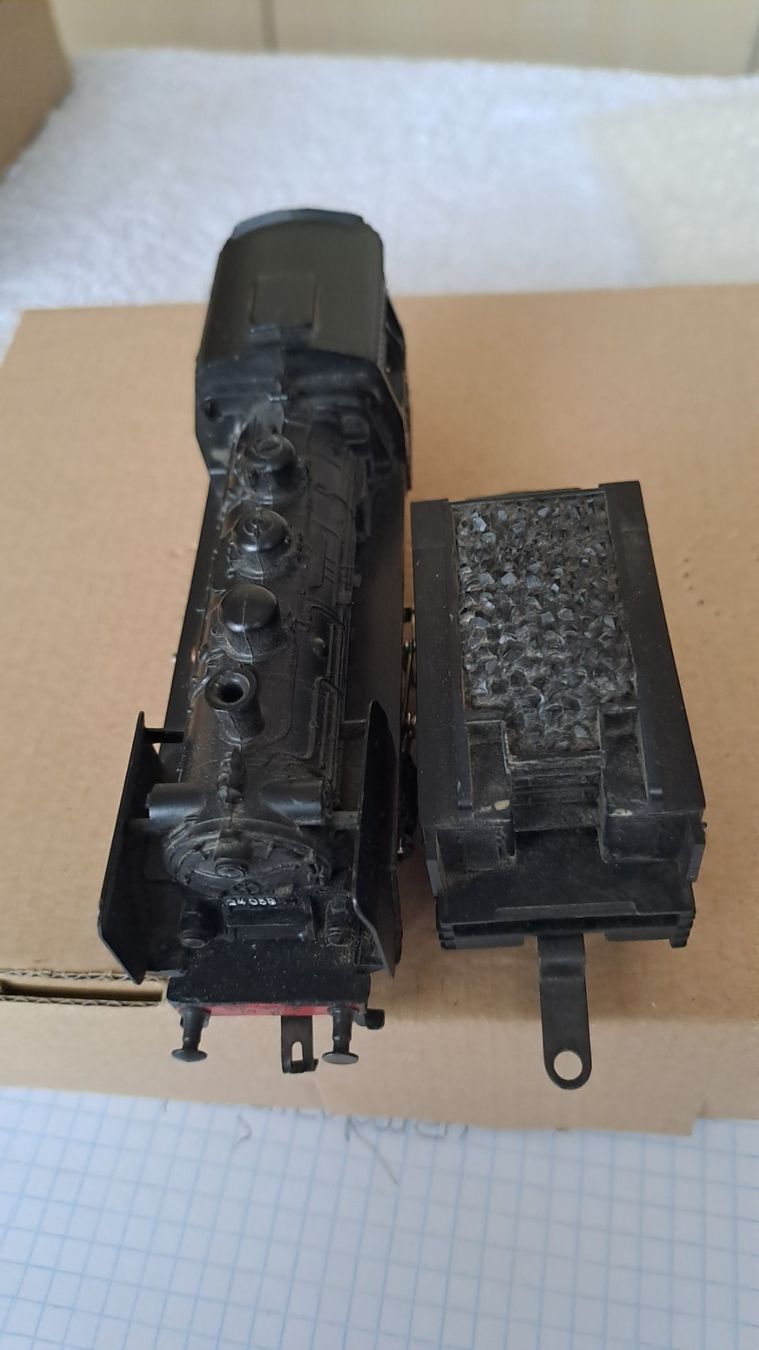 Märklin Modellini di ferrovie: Màrklin 3003 Dampflok BR24 H0 WS/32 – Usato da Winterthur venduto da Riebeli333 6
