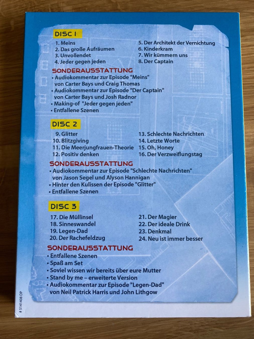Tutti i DVDs: DVD HOW I MET YOUR MOTHER DEUTSCH – Usato da chiasso venduto da Wulli 1