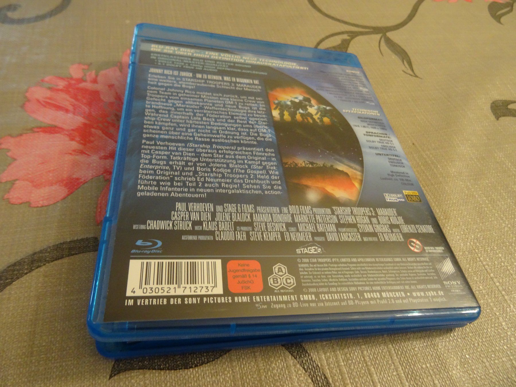 Alle DVDs: Starship Troopers 3 - Marauder BLU-RAY – Gebraucht aus Olten von Disc-Verkauf 2