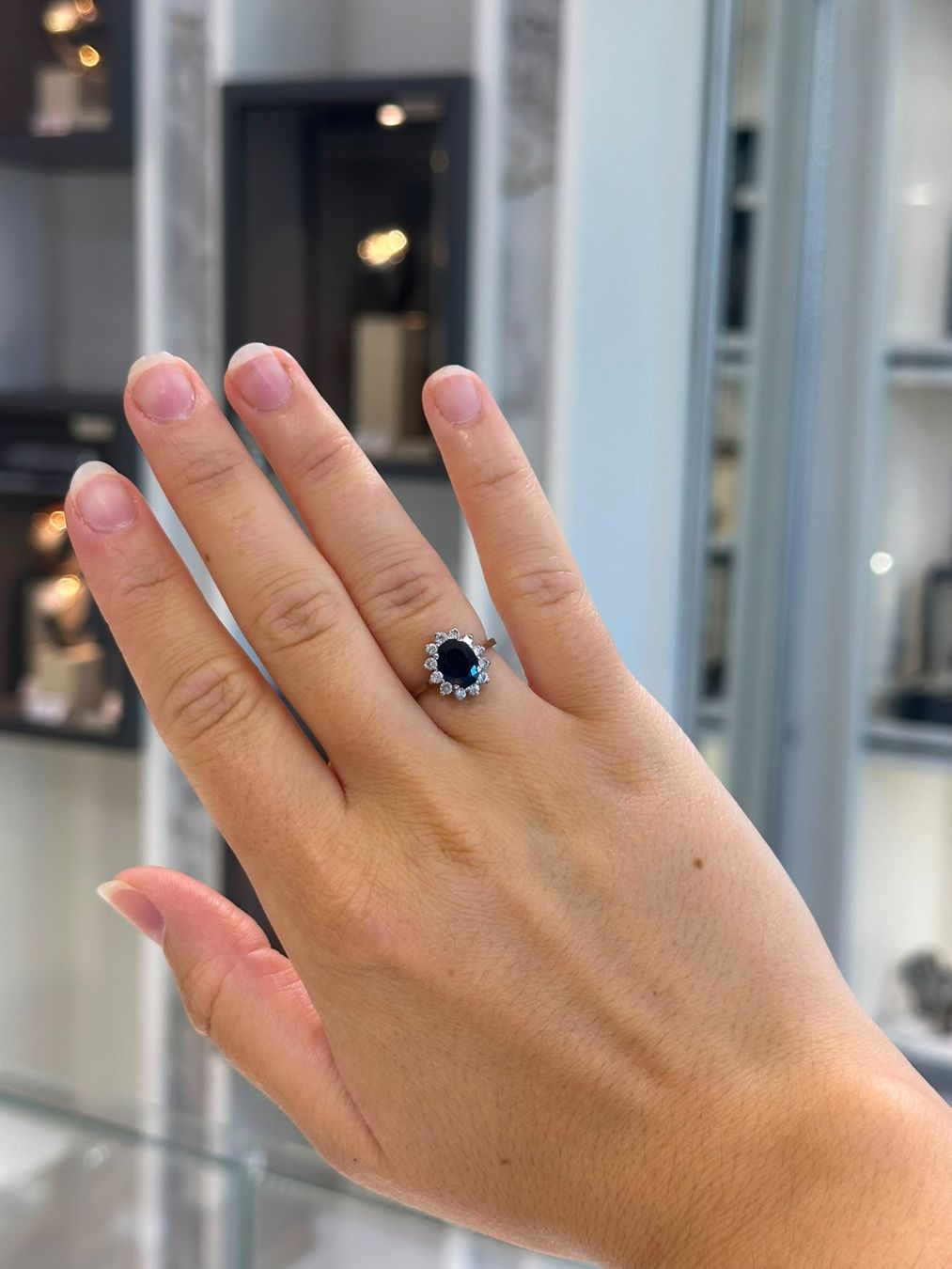 Bagues: 18 Karat - 750 Weissgoldring – D'occasion à Zürich par StargoldJewellery 3
