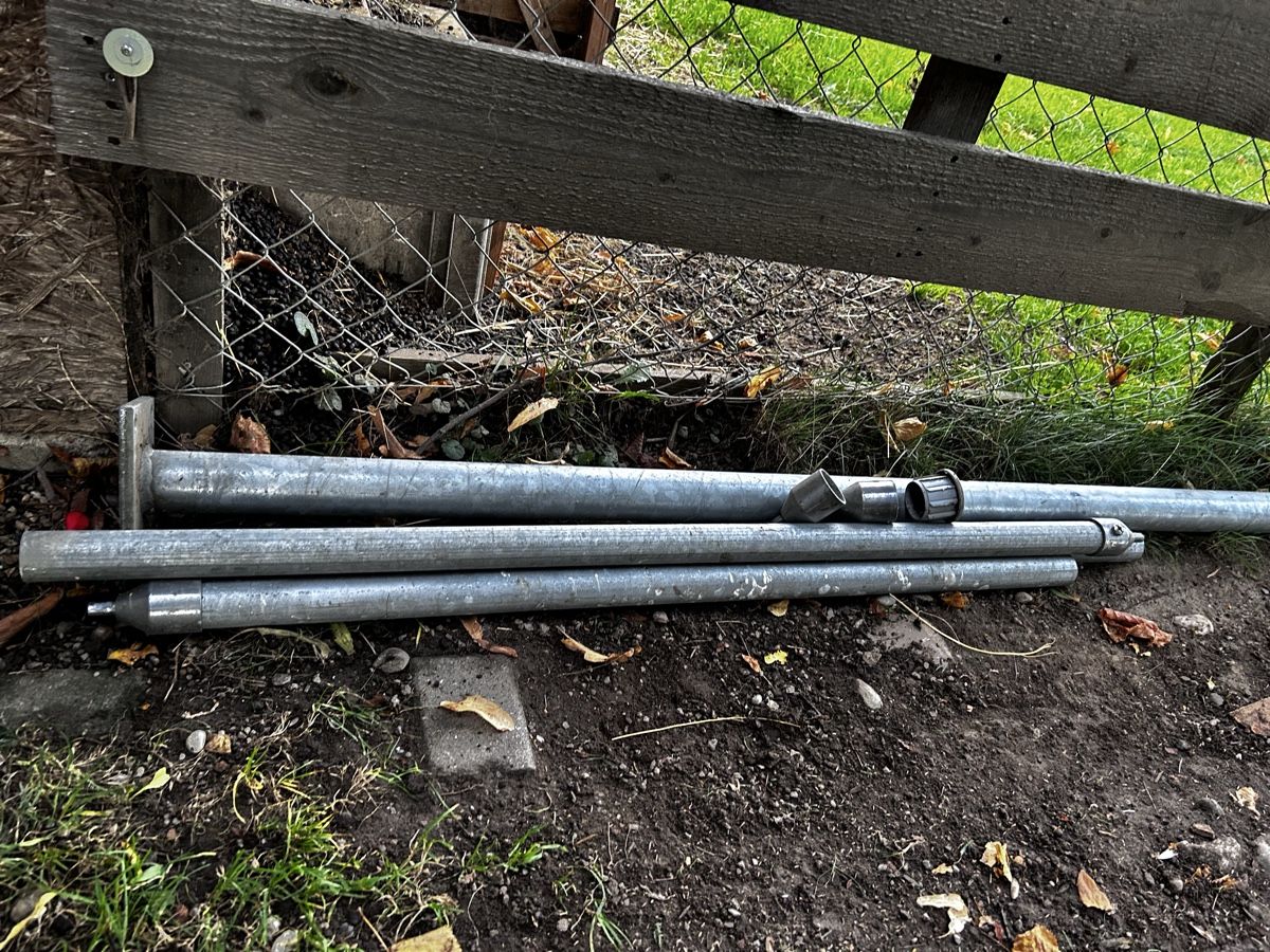 Fendivista: Metalltor mit Maschendrahtzaun verzinkt – Usato da Bowil venduto da User33 2