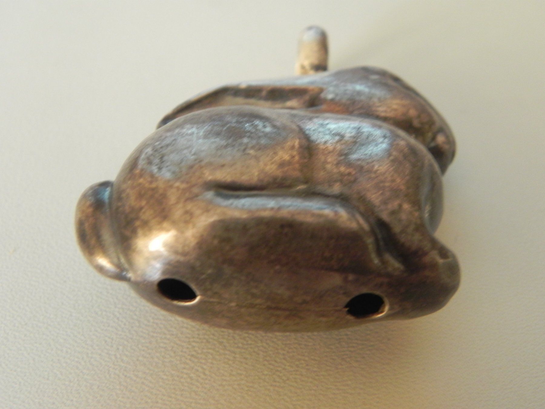 Figuren: 2 alte Baby Rassel aus Silber – Gebraucht aus Minusio von Lory64 2