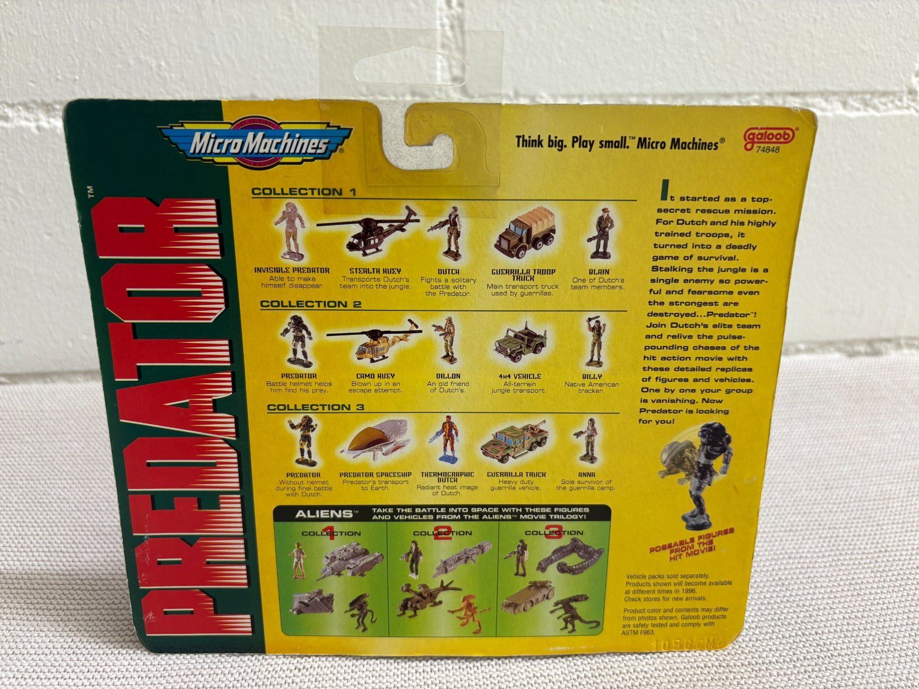 Statuette: NEU PREDATOR - MICRO MACHINES - COLLECTION 1, Vintage – Nuovo e nell'imballaggio originale da Ottenbach venduto da TimelessEmotions. 3