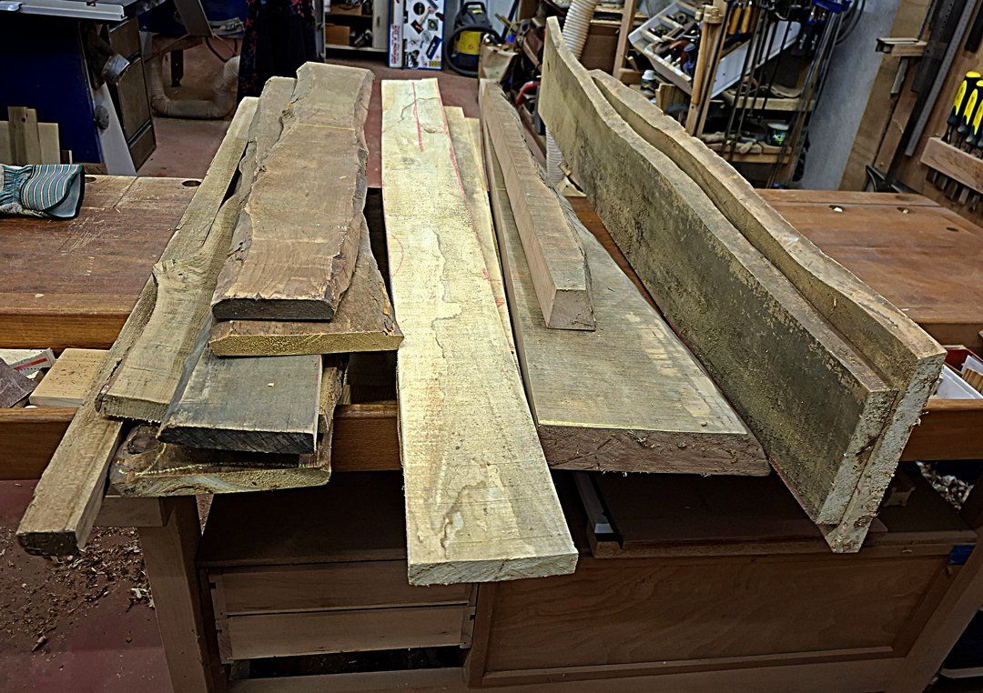 Articoli in legno: Massivholzbretter - Rohholz – Usato da Zürich venduto da AuctionAlan 3