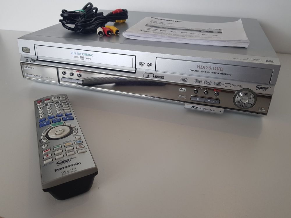 Panasonic DMREH80V VHS & DVD & HDD Recorder Combi Gerät Kaufen auf
