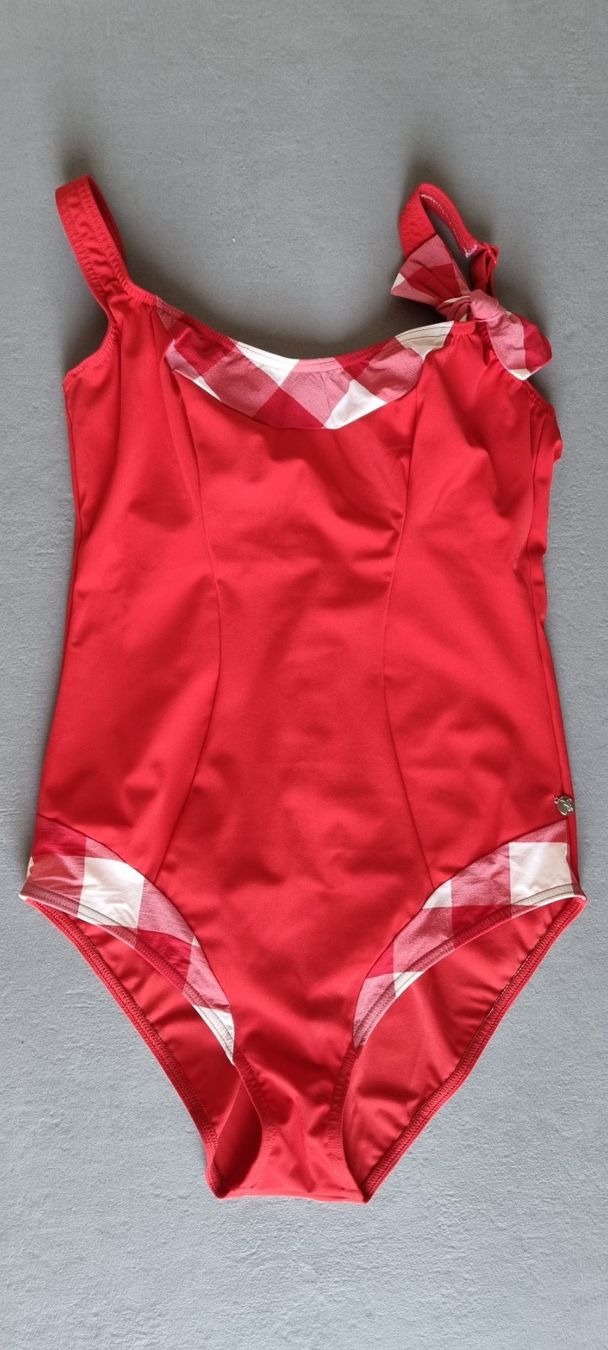 Costumi da bagno & Bikini: Maillot de bain Maison Lejaby Elixir rouge/vichy 70D 2D S – Nuovo (secondo la descrizione) da vufflens la ville venduto da Veuveclicquot