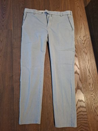 Herren Hose MEYER EXCLUSIVE hellgrau Grösse 52 Neu