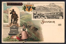 Litho Altdorf, Kakao Suchard, Ortsansich