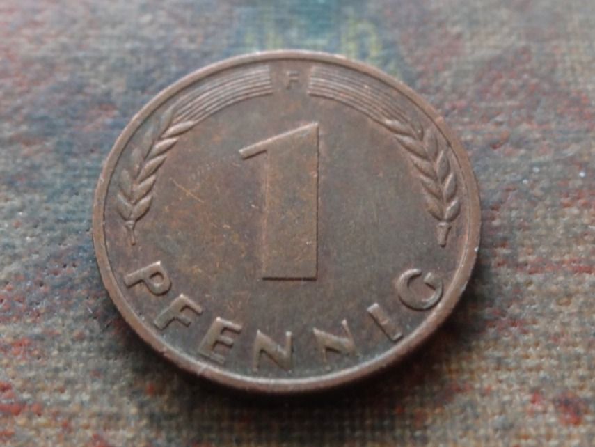 Tutti le monete: DEUTSCHLAND 1 Pfennig 1971 – Usato da Romanel-sur-Lausanne venduto da Swift13 1