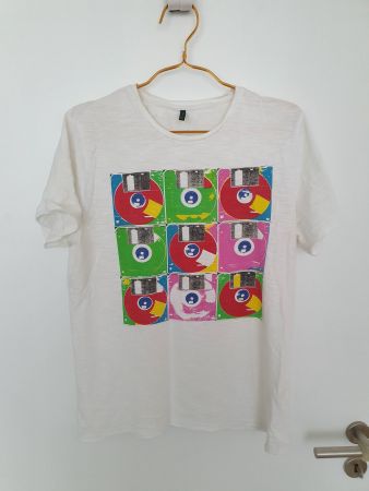 Originale Benetton T-Shirt 100% Baumwolle.