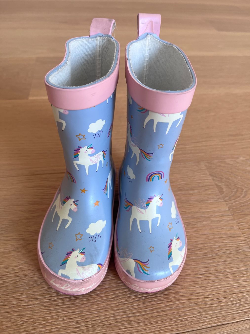 Scarpe per ragazzi: Kinder Gummistiefel Einhorn Gr. 21 – Usato da Nusshof venduto da FloMi3