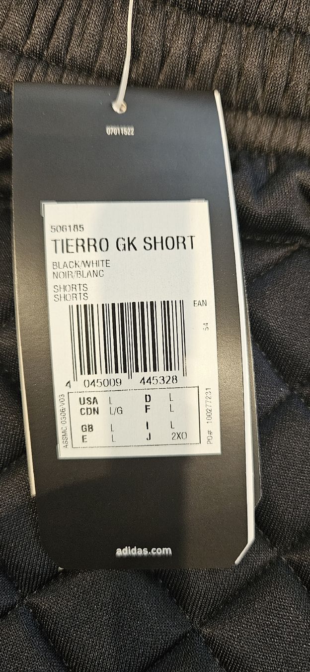 Adidas Hosen: gepolsterte Torhüterhose – Neu und originalverpackt aus Grabs von Fun4you 1