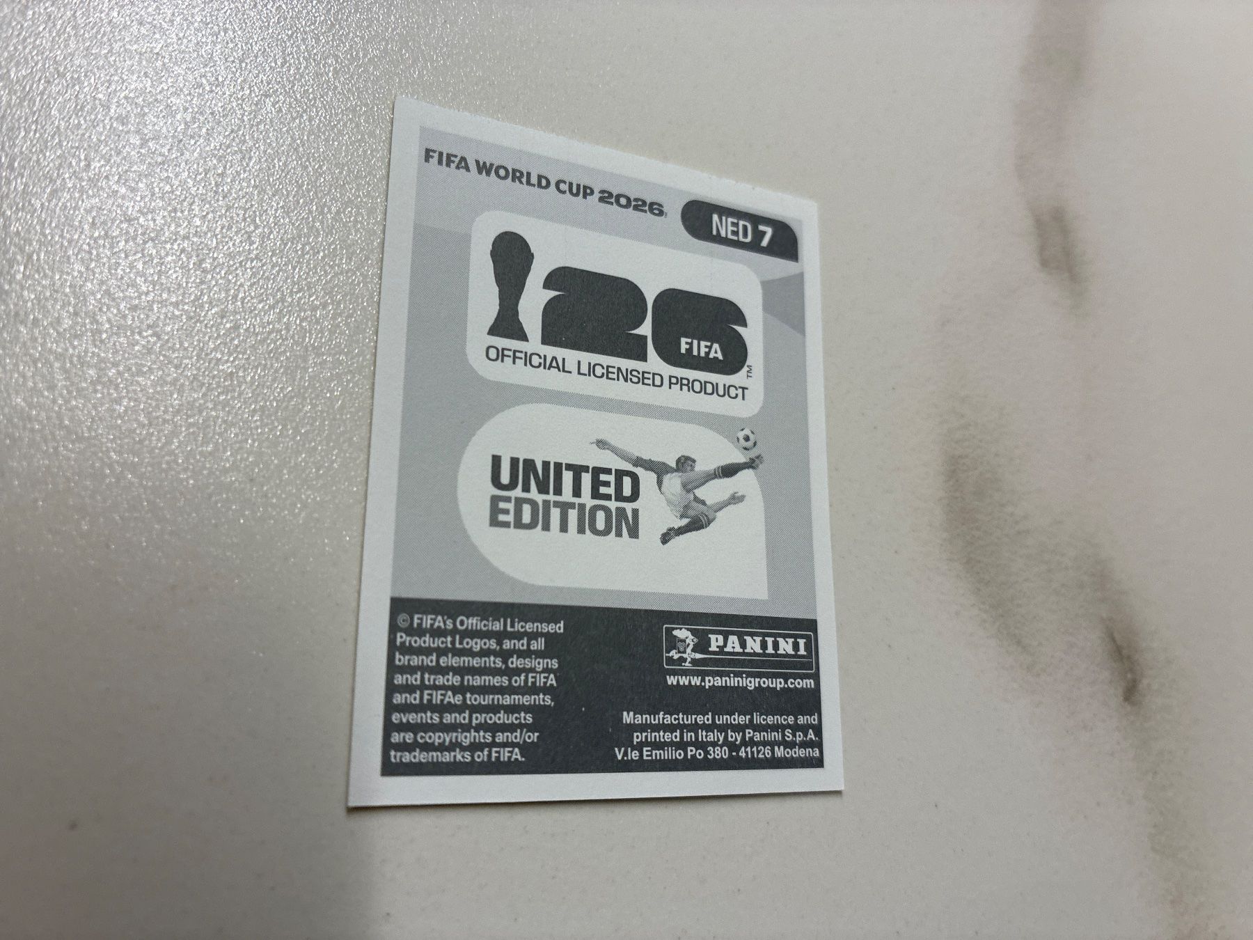 Panini Carte collezionabili: Panini WM 2026 Mexiko Sticker - NED7 – Nuovo (secondo la descrizione) da Basel venduto da yac_h5js 1