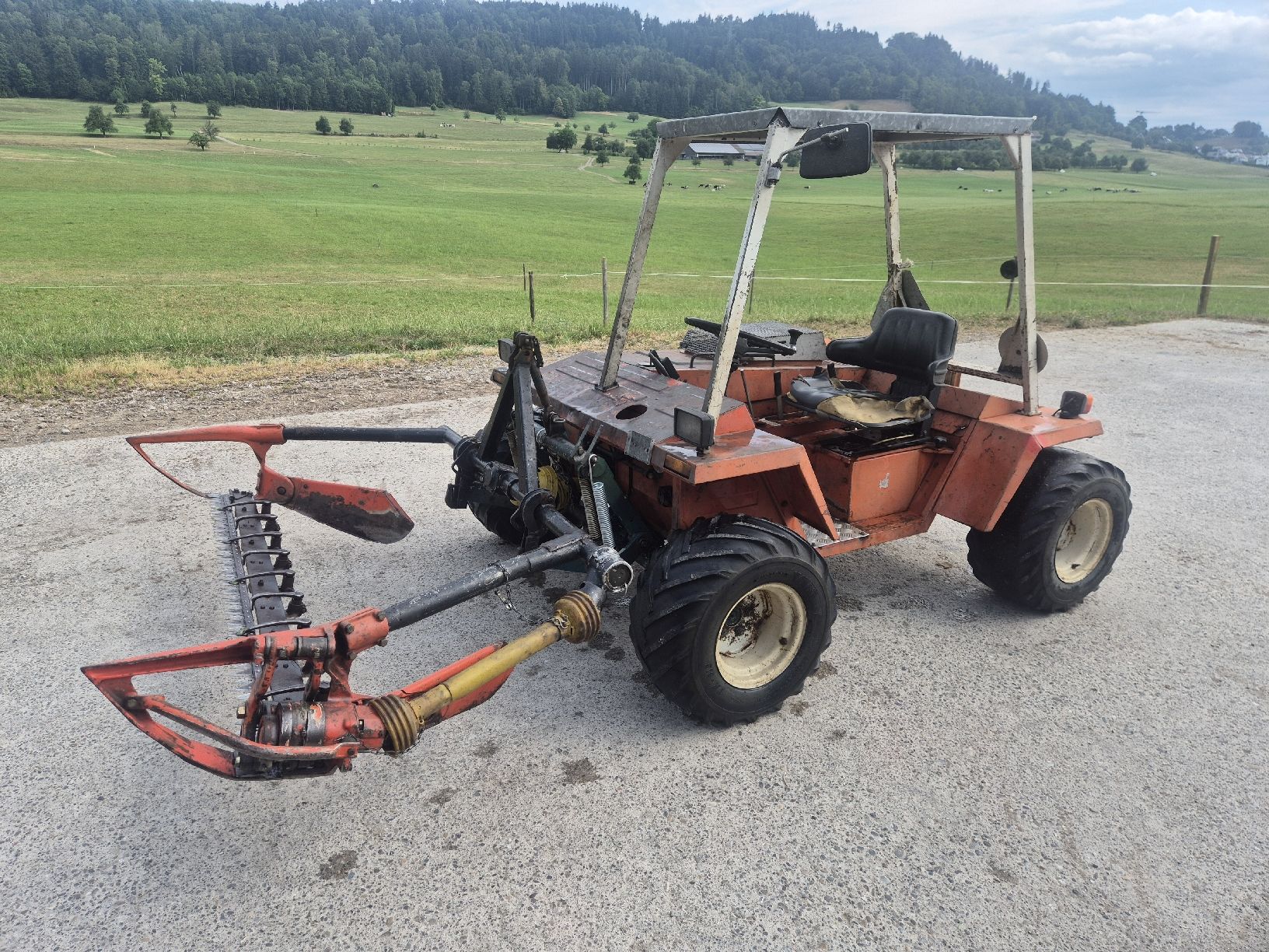 Reform Traktoren: Reform Metrac 2002 mit 2 Mähwerken – Gebraucht aus Lenggenwil von sbra 1