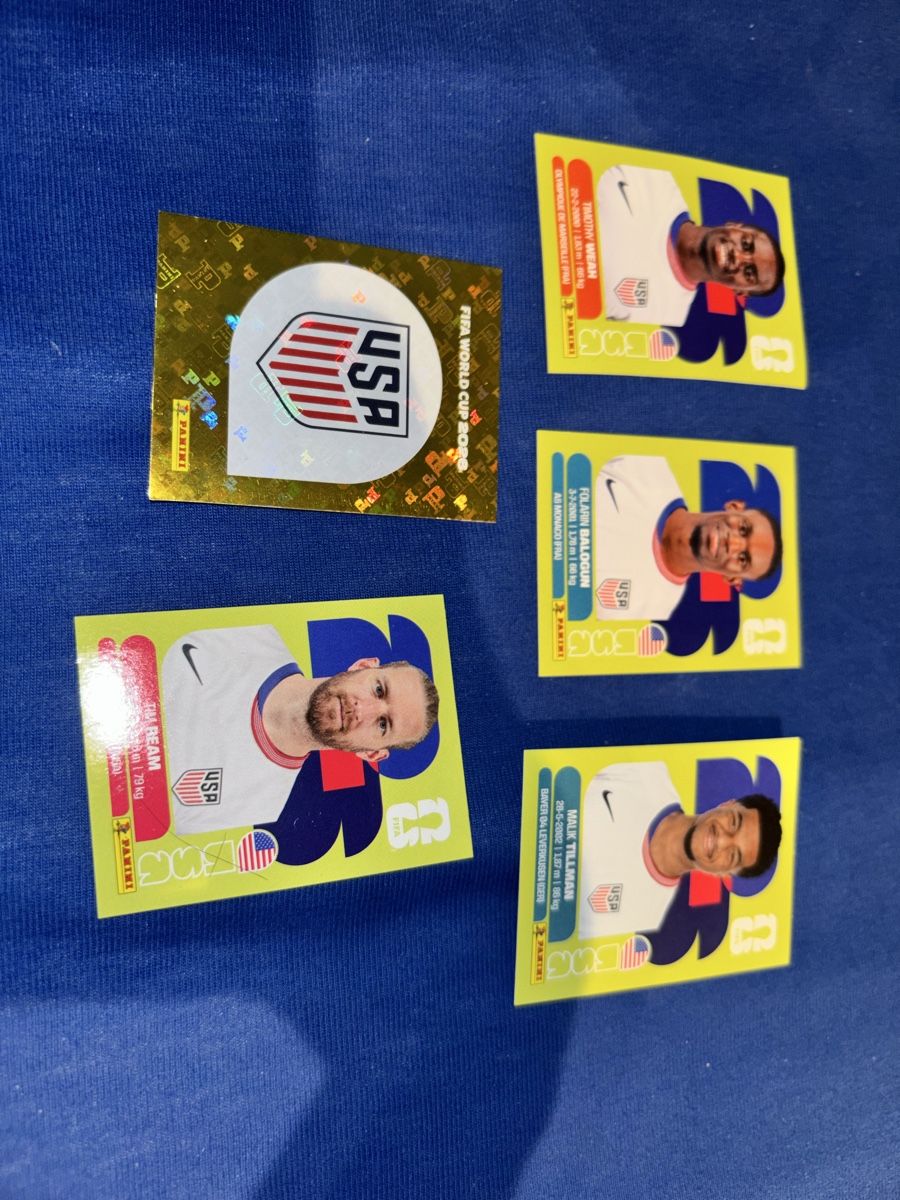 Panini Carte collezionabili: USA 5x panini – Nuovo (secondo la descrizione) da Olten venduto da Melxnie_46
