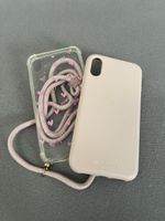 zwei iPhone XR Hüllen (eine mit umhänge-Schnur)