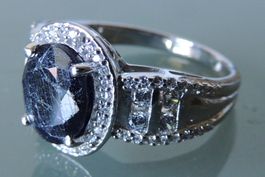 Kanchanaburi Saphir Silber 925 Fingerring