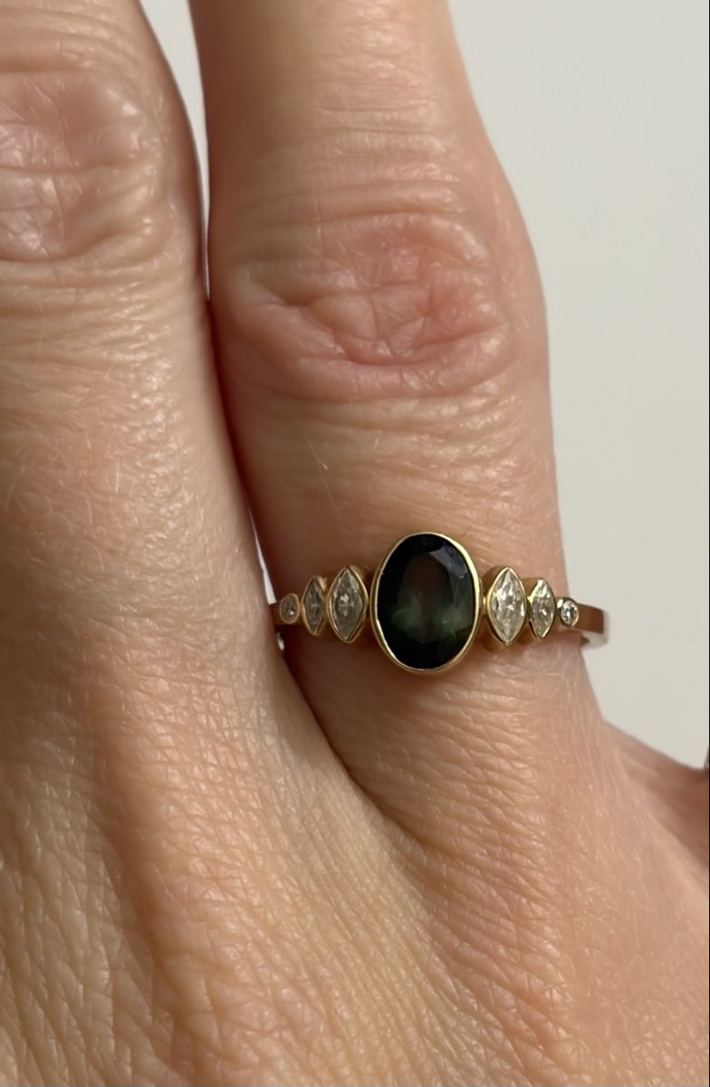 Anelli: 9K Goldring in schönem Design – Usato da Staufen venduto da SilveRain 1
