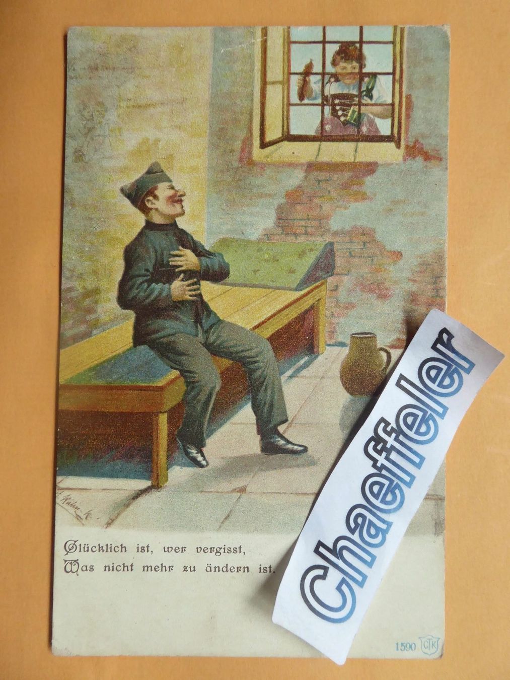 Cartoline postali: 1911  Militärpostkarte – Usato da Zürich venduto da Chaeffeler