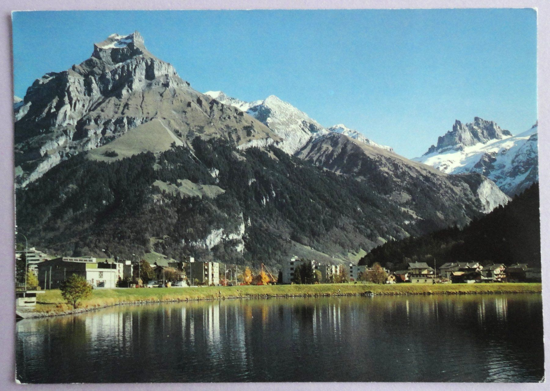 Cartoline postali: Engelberg 1002 m, Hahnen, Spannörter – Usato da Fétigny venduto da Billy2miny