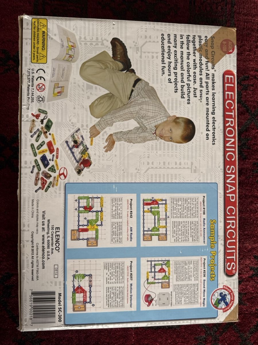 Giocattoli: Elenco, Electronic Snap Circuits, SC-300 – Usato da Herrliberg venduto da sale4you01 1