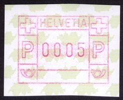 ATM 19 / SBK 9y _Blau und rot gefasert_GLÄNZENDER GUMMI ! **