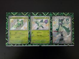 Pokémon TCG Set Sprigatito Floragato Meowscarada ex