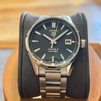 Heuer Carrera Black Dial Full Set WAR211A-1