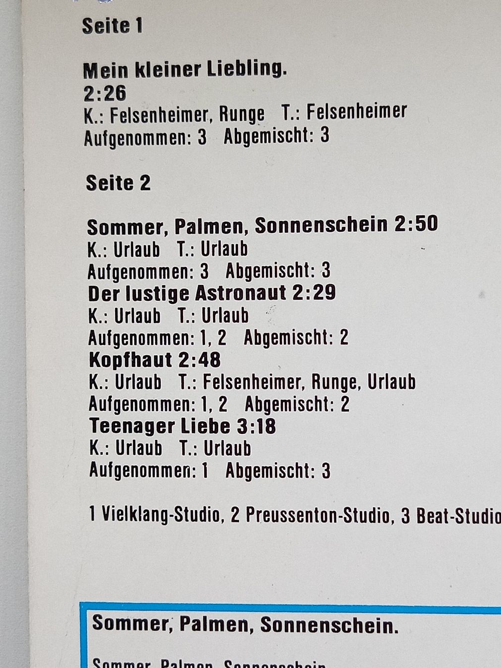Dischi in vinile: Die Aerzte, " uns geht's prima"  Vinyl, 1984, – Usato da basel venduto da markusb07 8