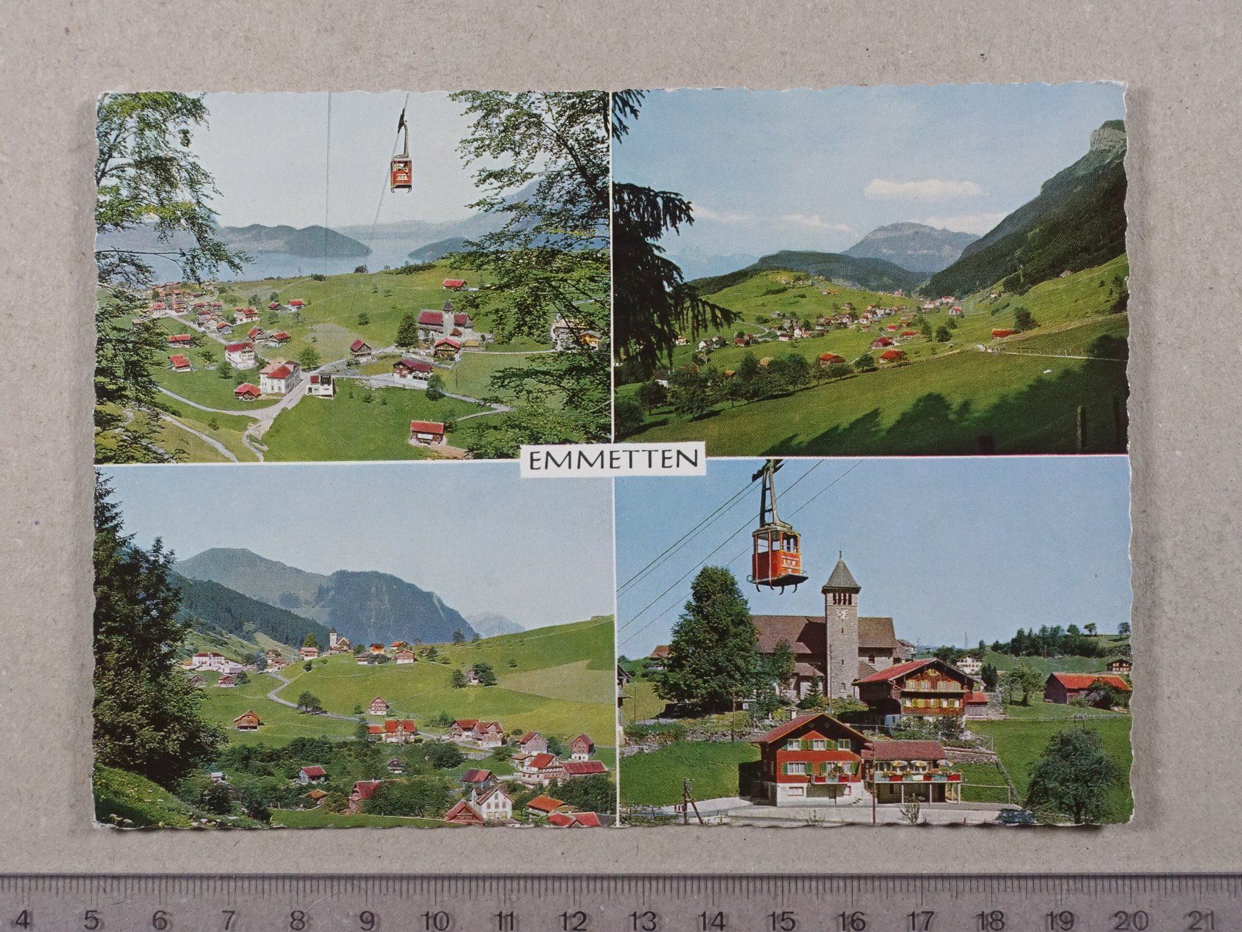 Ansichtskarten: Emmetten, 1970 – Gebraucht aus Lenzburg von fh1