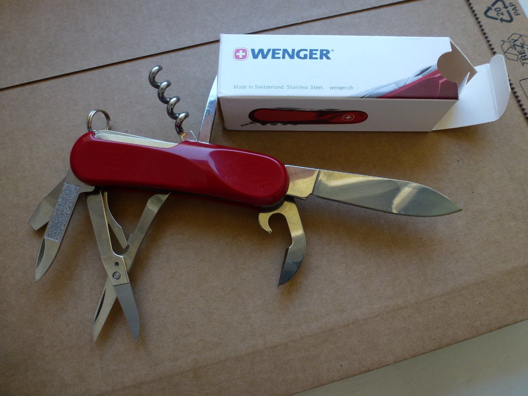 Taschenmesser: Wenger evolution 14 neuf.neu – Neu und originalverpackt aus Rebeuvelier von kinoachat2