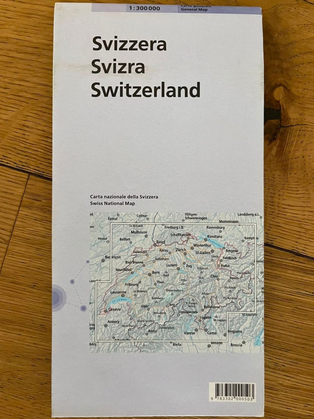 Landkarten & Atlanten: Landeskarte der Schweiz – Gebraucht aus Altdorf UR von luk_2p75 1