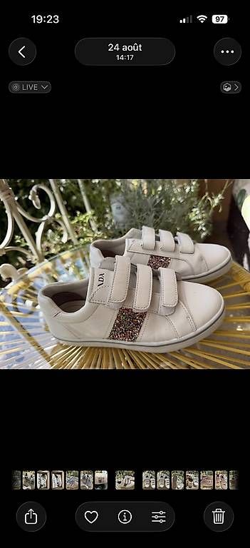 Schuhe für Mädchen: Basket Prada en 35 – Gebraucht aus Saillon von LaMissaux1000pepites