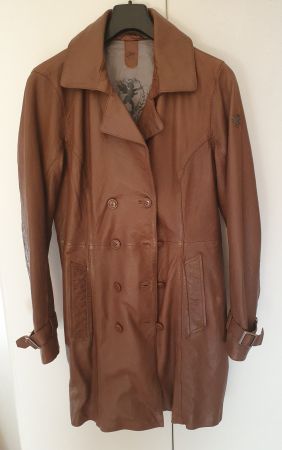 Leder Trenchcoat von Gipsy