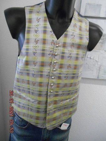 Oktoberfest TRACHTEN MODE Gilet WESTE Gr. 44 /S