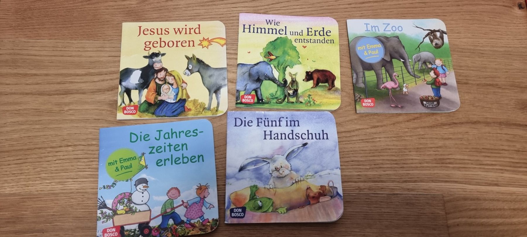 Libri: Don Bosco: 5er-Set Bilderbücher – Usato da Lachen SZ venduto da allesweg78